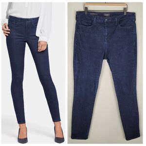 NYDJ Ami Skinny Jeans High Waist Dark Wash Blue Size 14